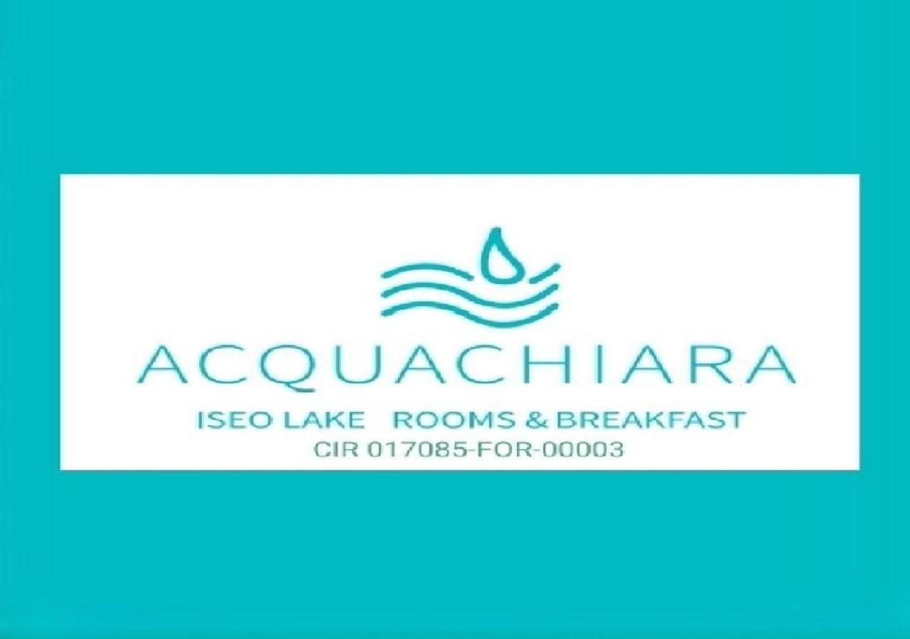 Acquachiara Iseo Deluxe Bed & Breakfast Iseo Center With Garden And Parking Inside Foresteria المظهر الخارجي الصورة