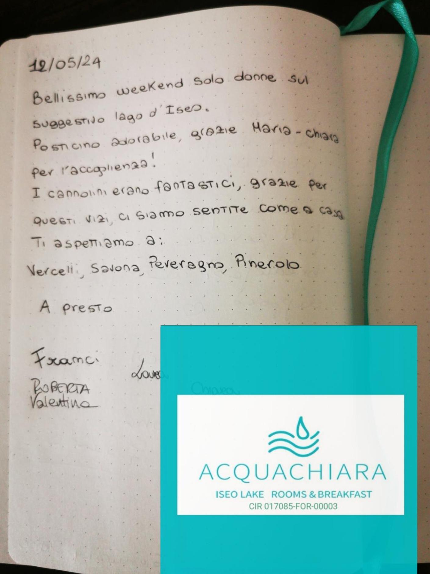 Acquachiara Iseo Deluxe Bed & Breakfast Iseo Center With Garden And Parking Inside Foresteria المظهر الخارجي الصورة